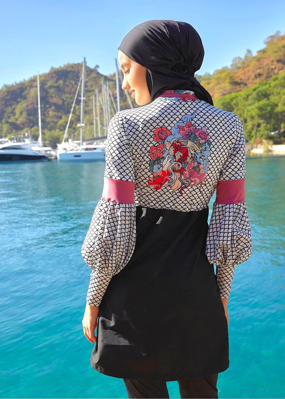 Mayovera Tarz-ı Şahane Tasarım Mayo Tam Kapalı Mayo Remsa Mayo