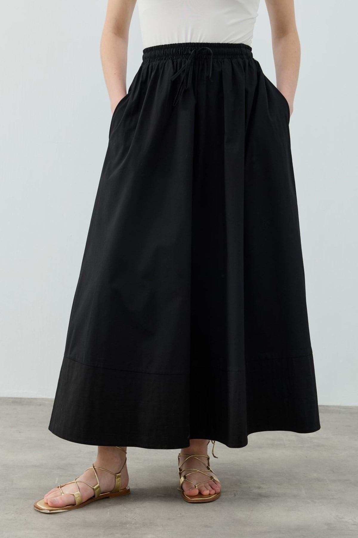 Merwish New Pop Etek 1631 Siyah