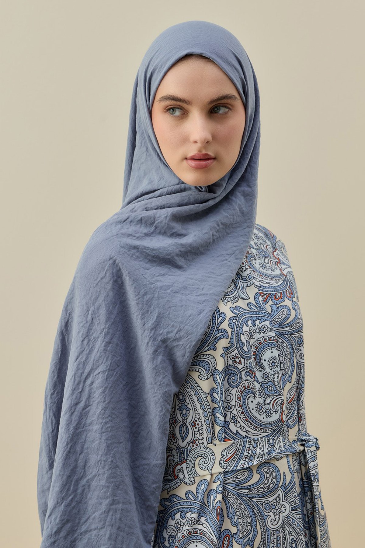 Merwish Soft Bambu Kadın 2619 Buz Mavi