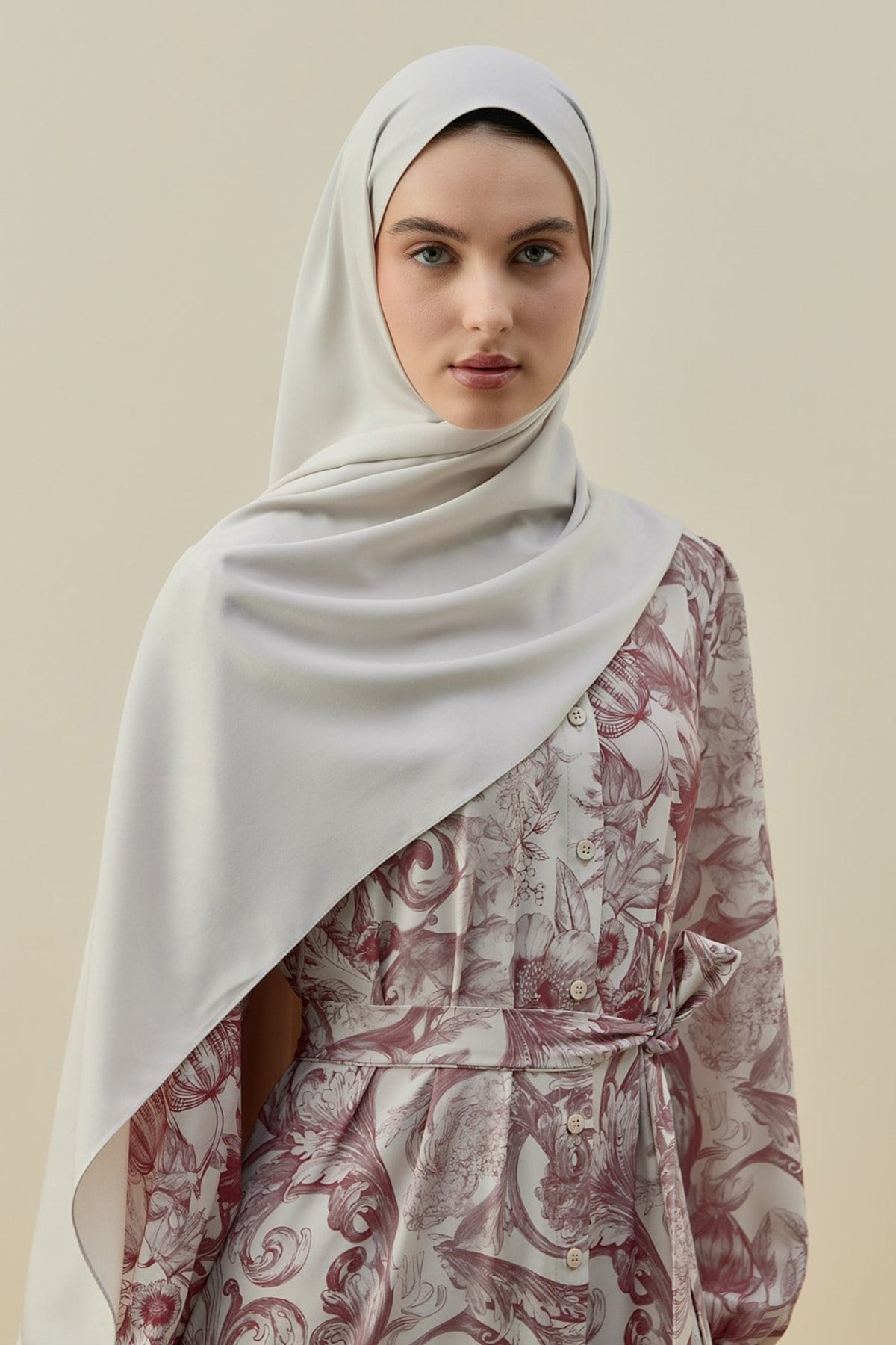 Merwish Vintage Kadın Şal 2616 Taş