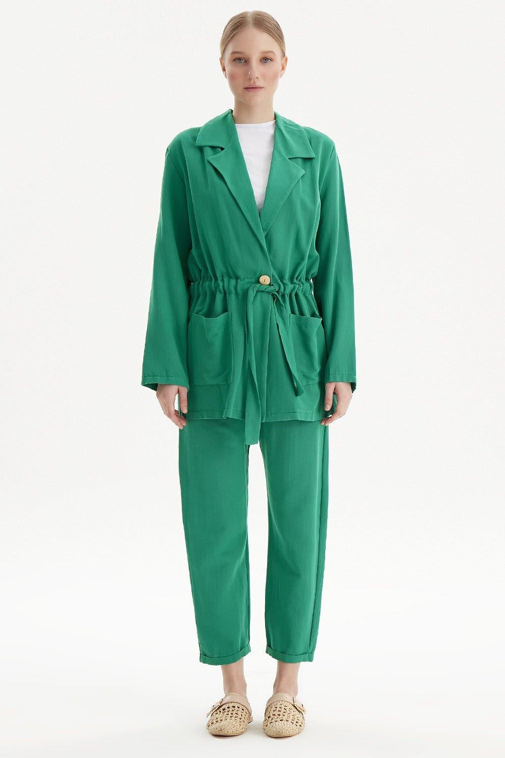 Merwishop Keten Pantolonlu Takım 590 Benetton