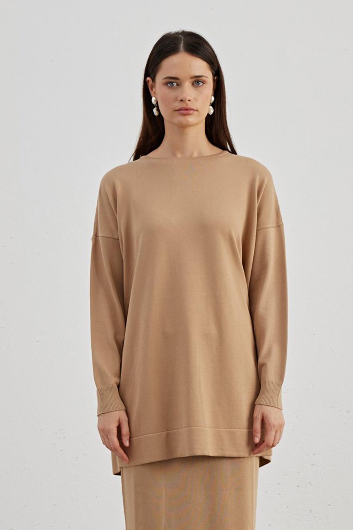Mila Triko Tunik 701 Camel