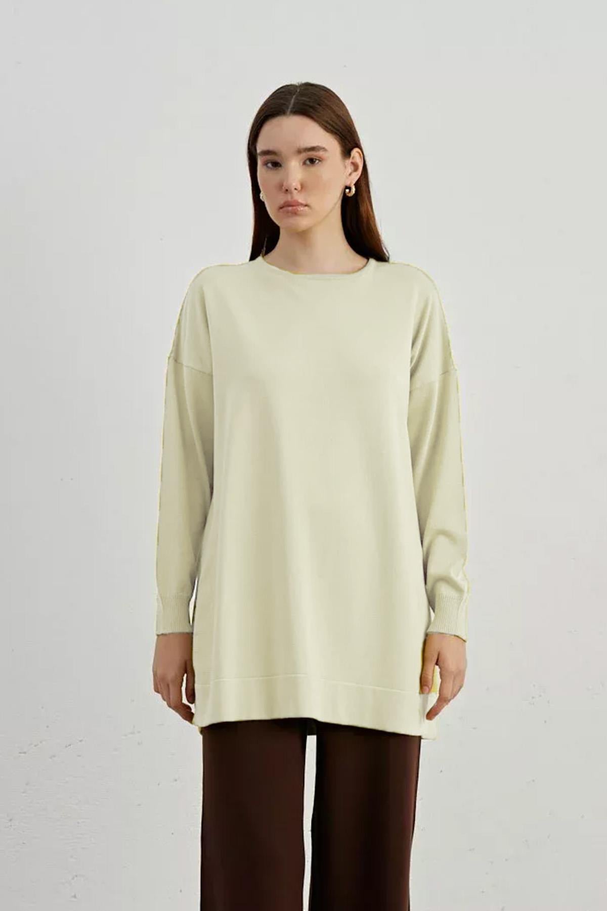 Mila Triko Tunik 701 Taş