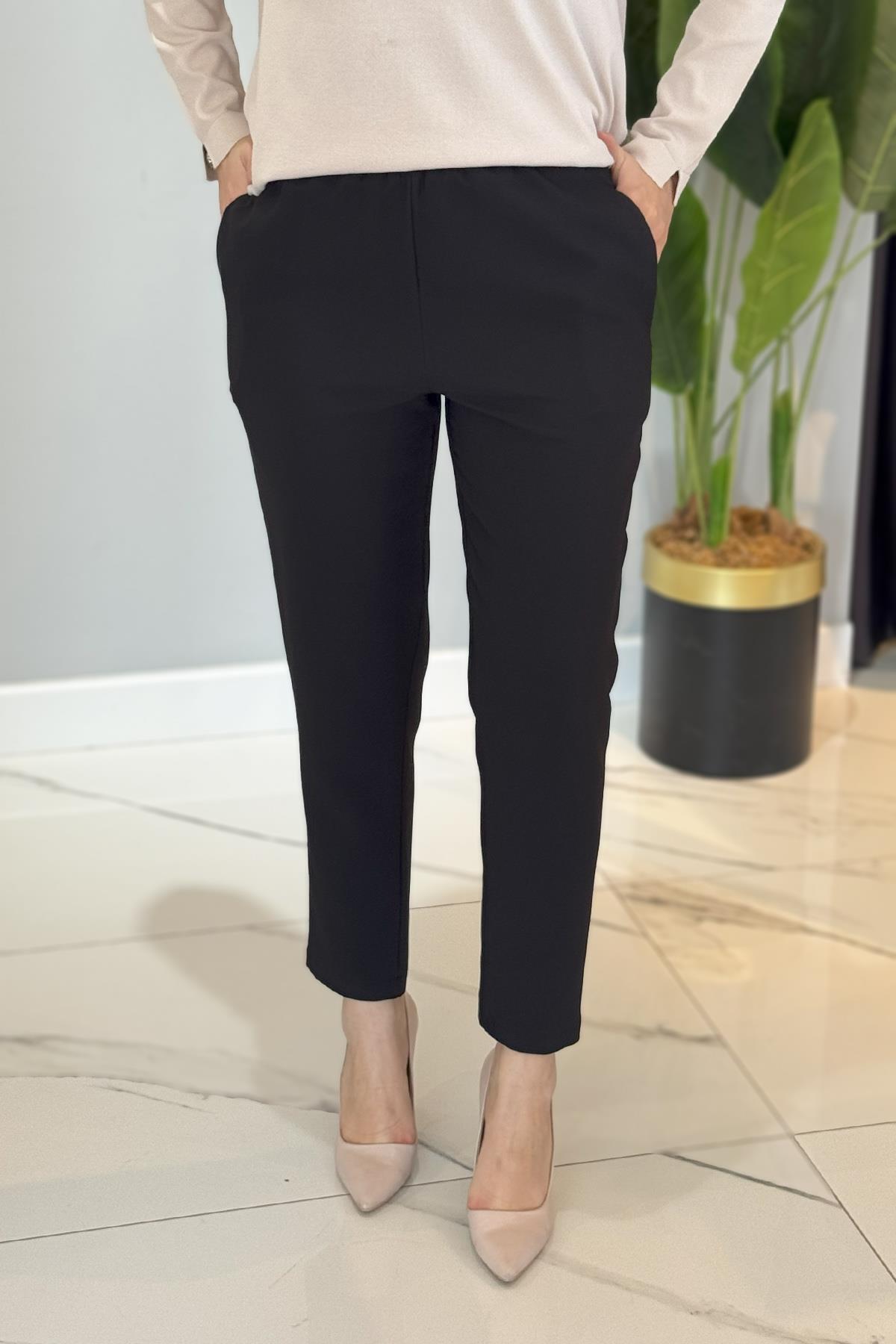 Missemramiss Basic Comfort Pantolon 4831 Siyah
