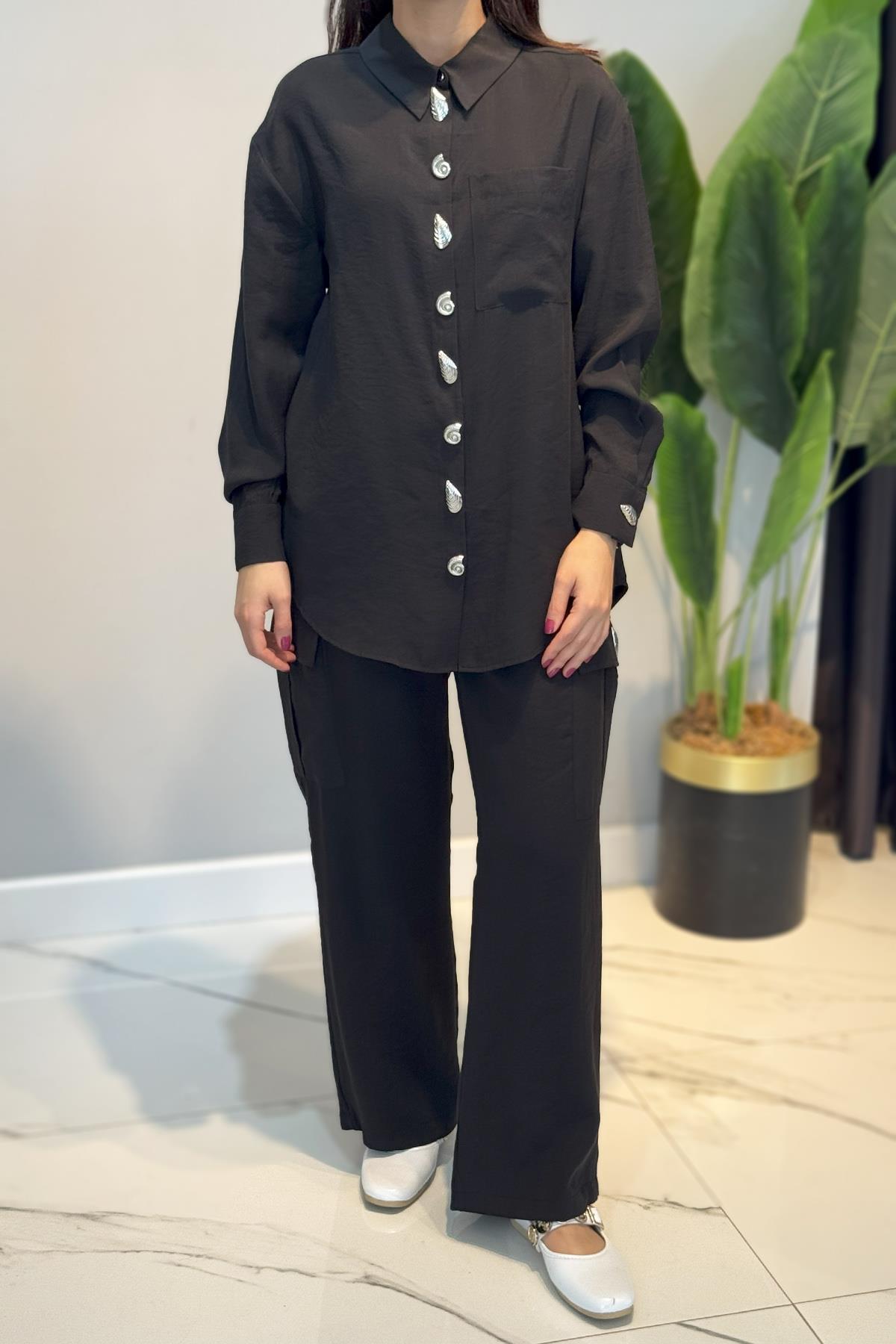 Missemramiss Comfortable Stil Takım 4841 Siyah