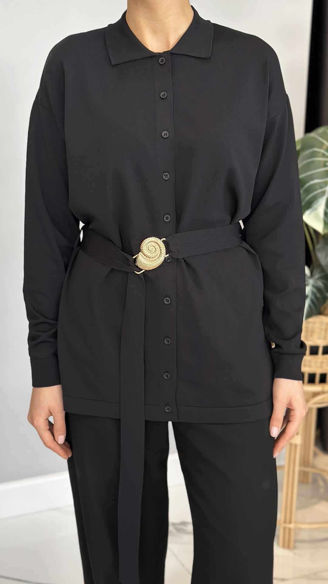 Missemramiss Elegante Hırka 4716 Siyah