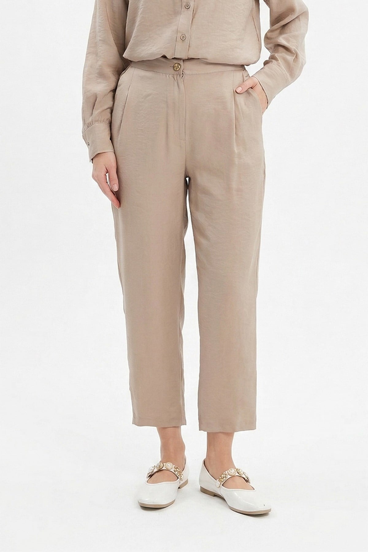 Missemramiss Empera Pantolon 5258 Bej