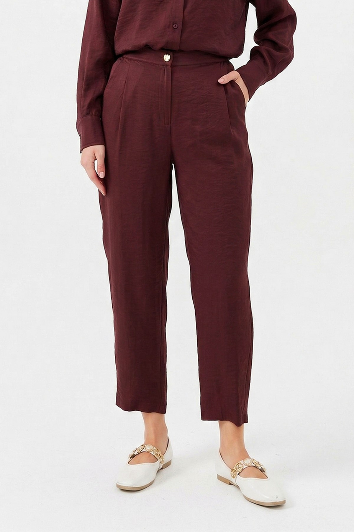 Missemramiss Empera Pantolon 5258 Bordo