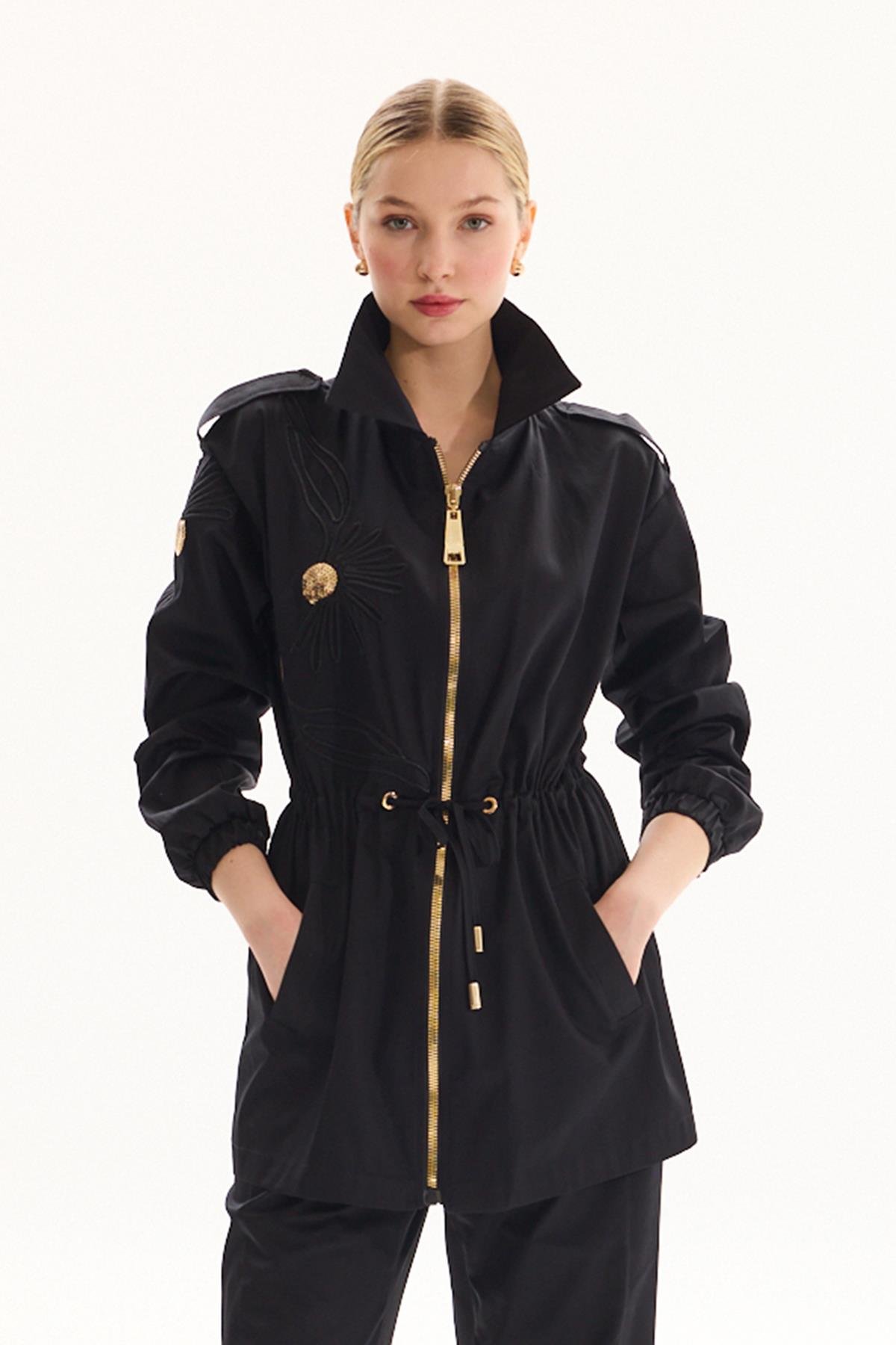 Missemramiss Gıocca Speciale Kap Ceket 4766 Siyah