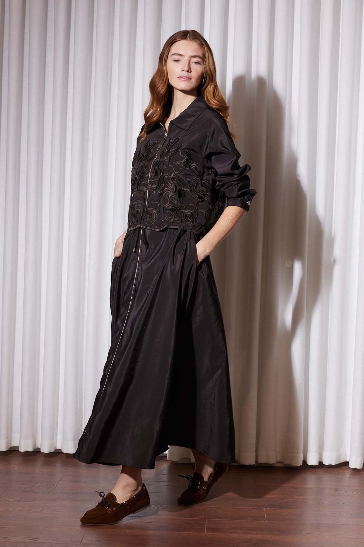 Missemramiss Grace Cut Elbise 5195 Kahverengi