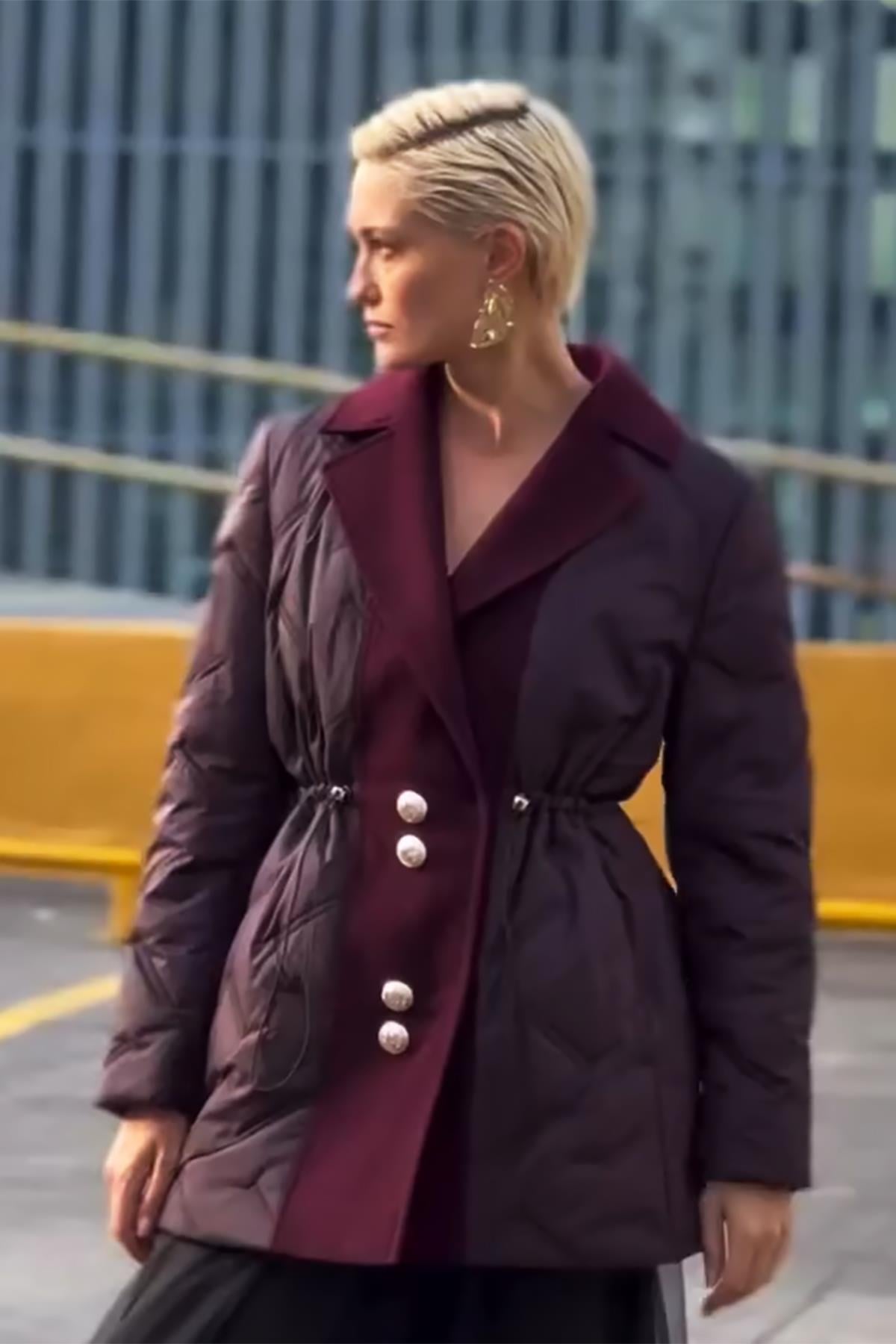 Missemramiss Magnolia Ceket 4558 Bordo