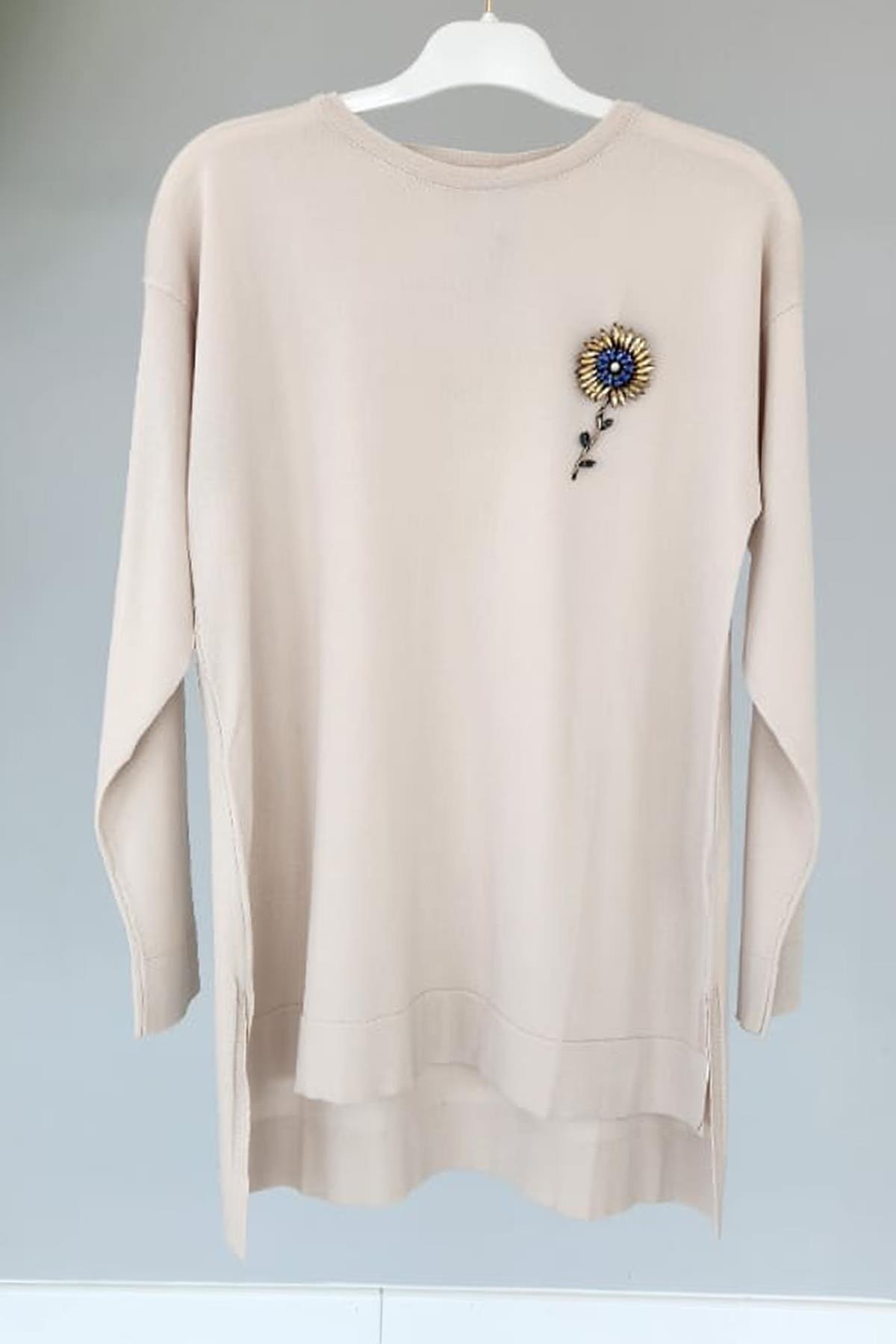 Missemramiss Merserize Bluz 4012 Taş