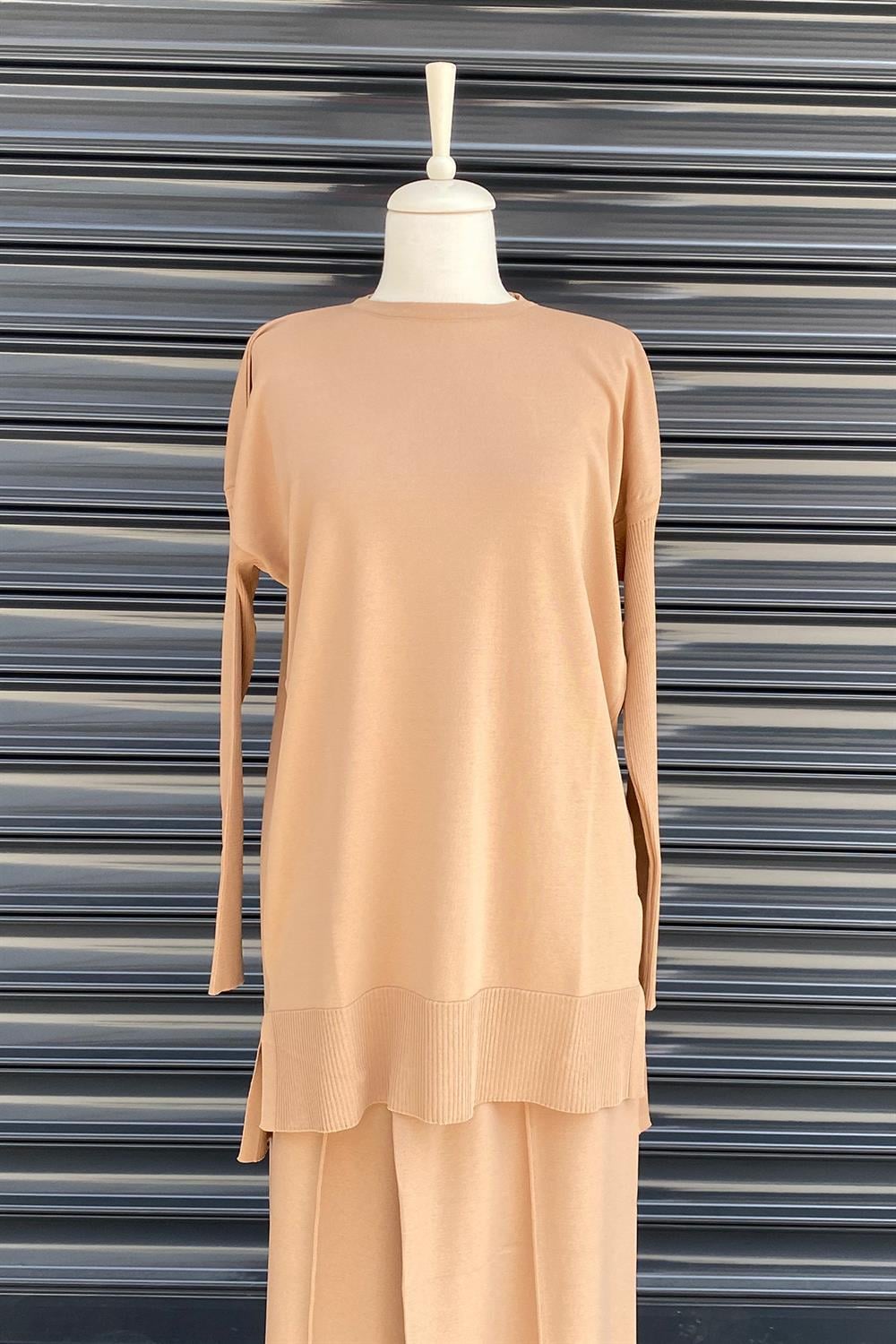 Missemramiss Merserize Tunik 3949 Camel