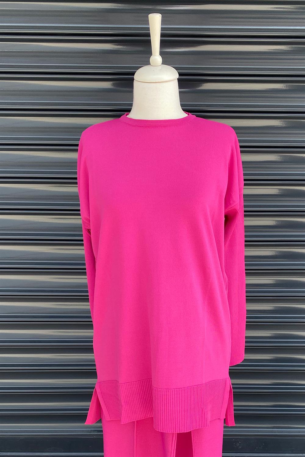 Missemramiss Merserize Tunik 3949 Fuşya