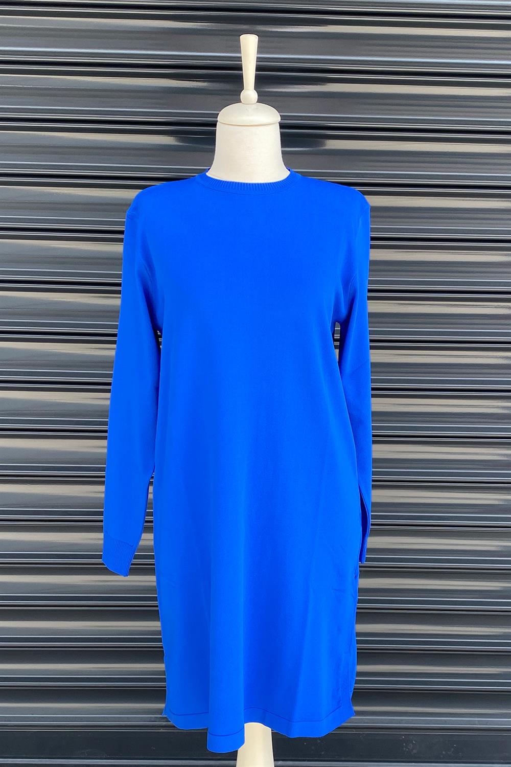 Missemramiss Merserize Uzun Tunik 3951 Saks