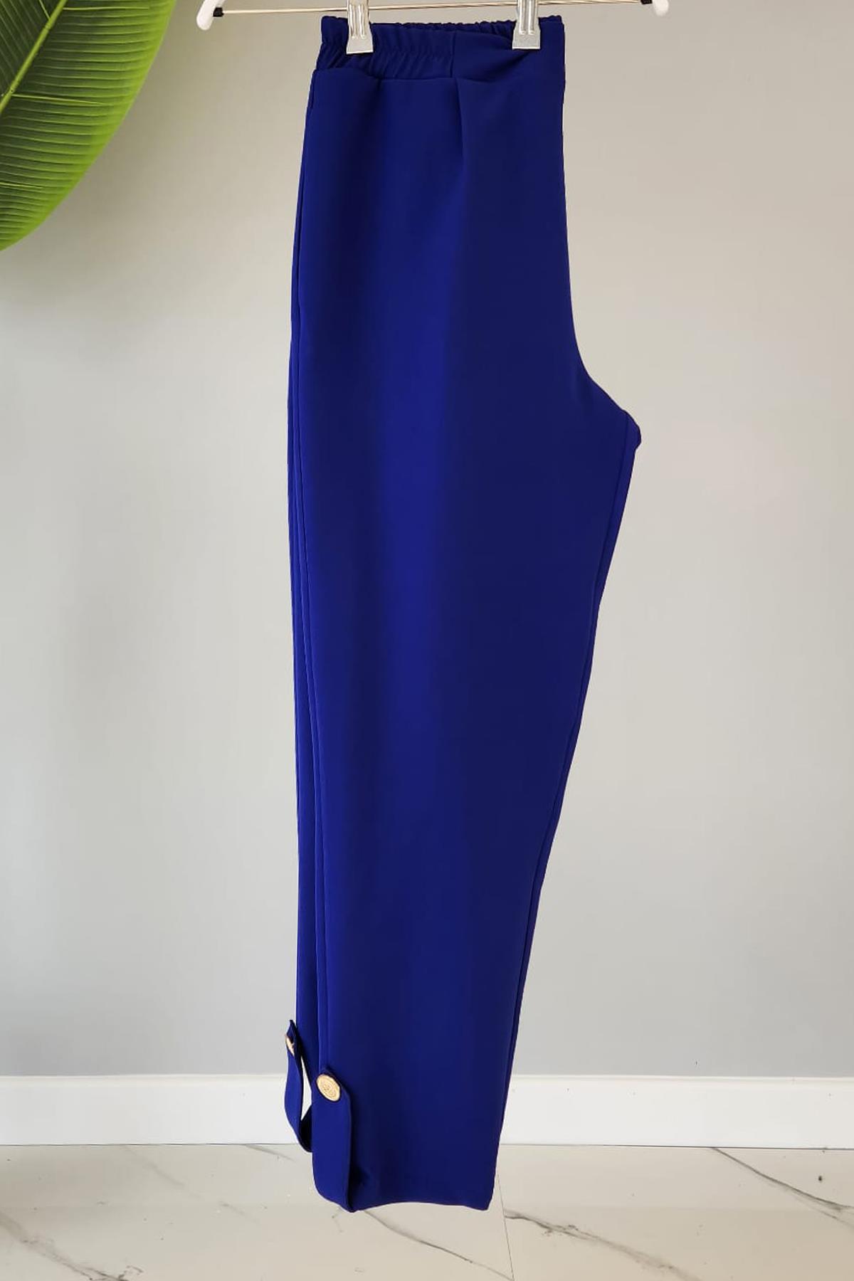Missemramiss Paça Bant Detay Havuç Pantalon 4157 Saks