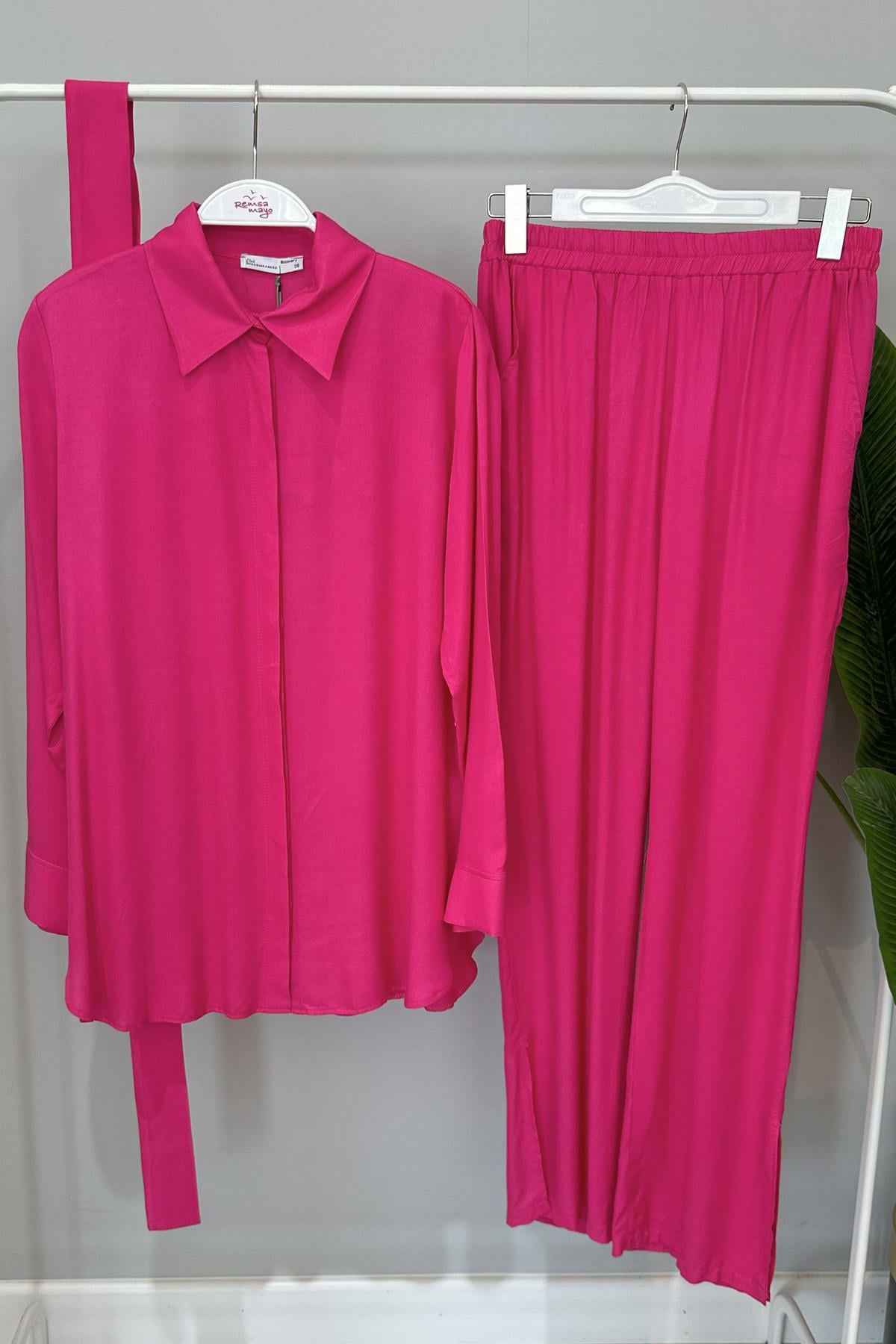 Missemramiss Pantolonlu Takım 4464 Fuşya