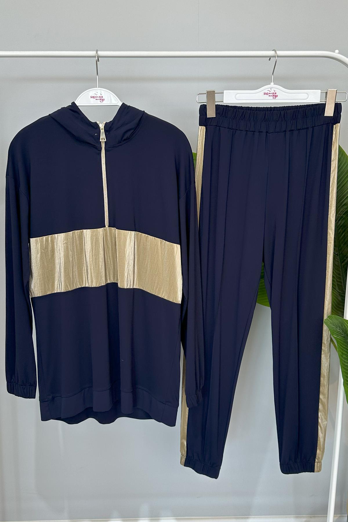 Missemramiss Pantolonlu Takım 4478 Lacivert