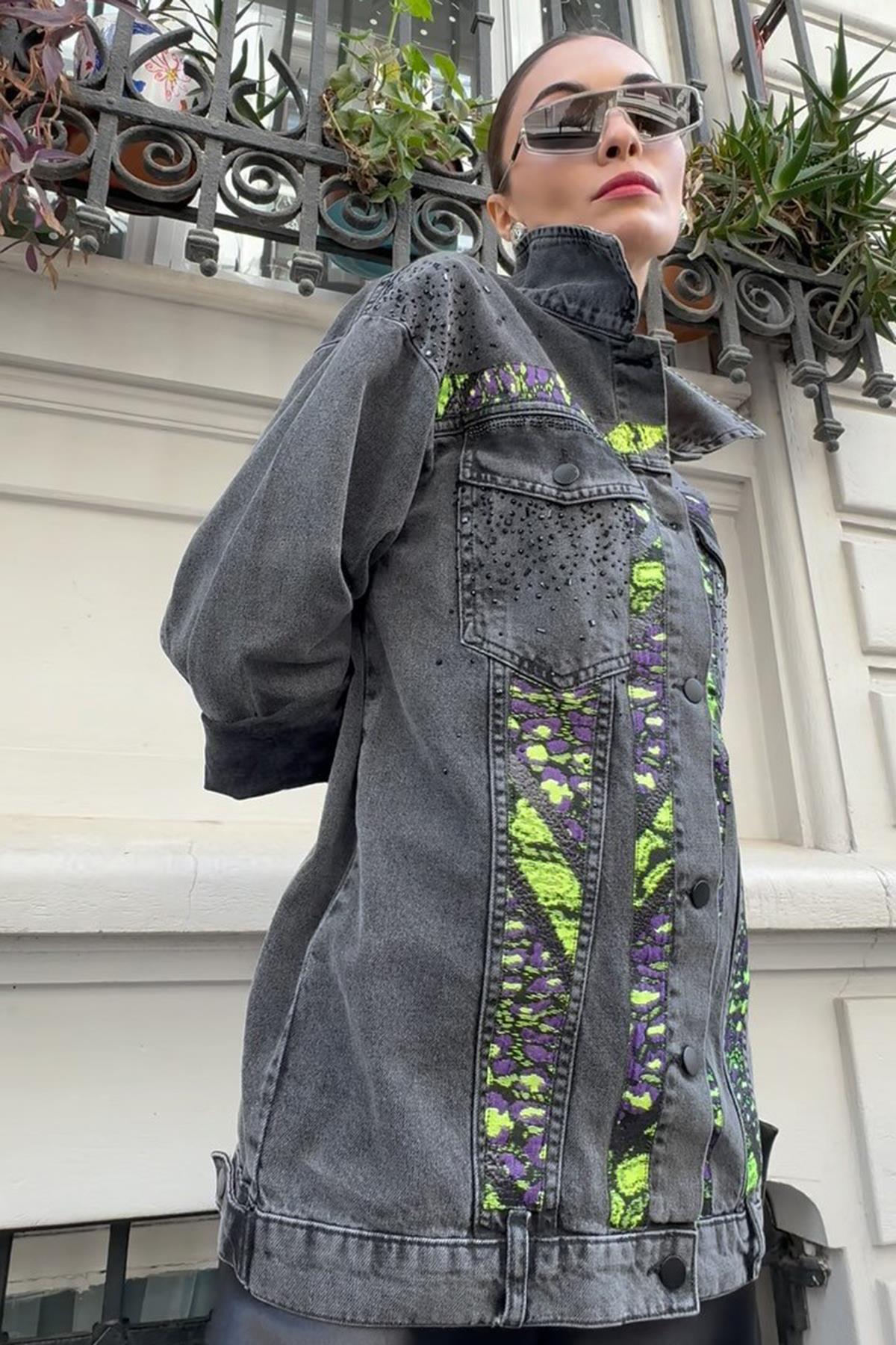 Missemramiss Perla Kot Ceket 4295 Antrasit