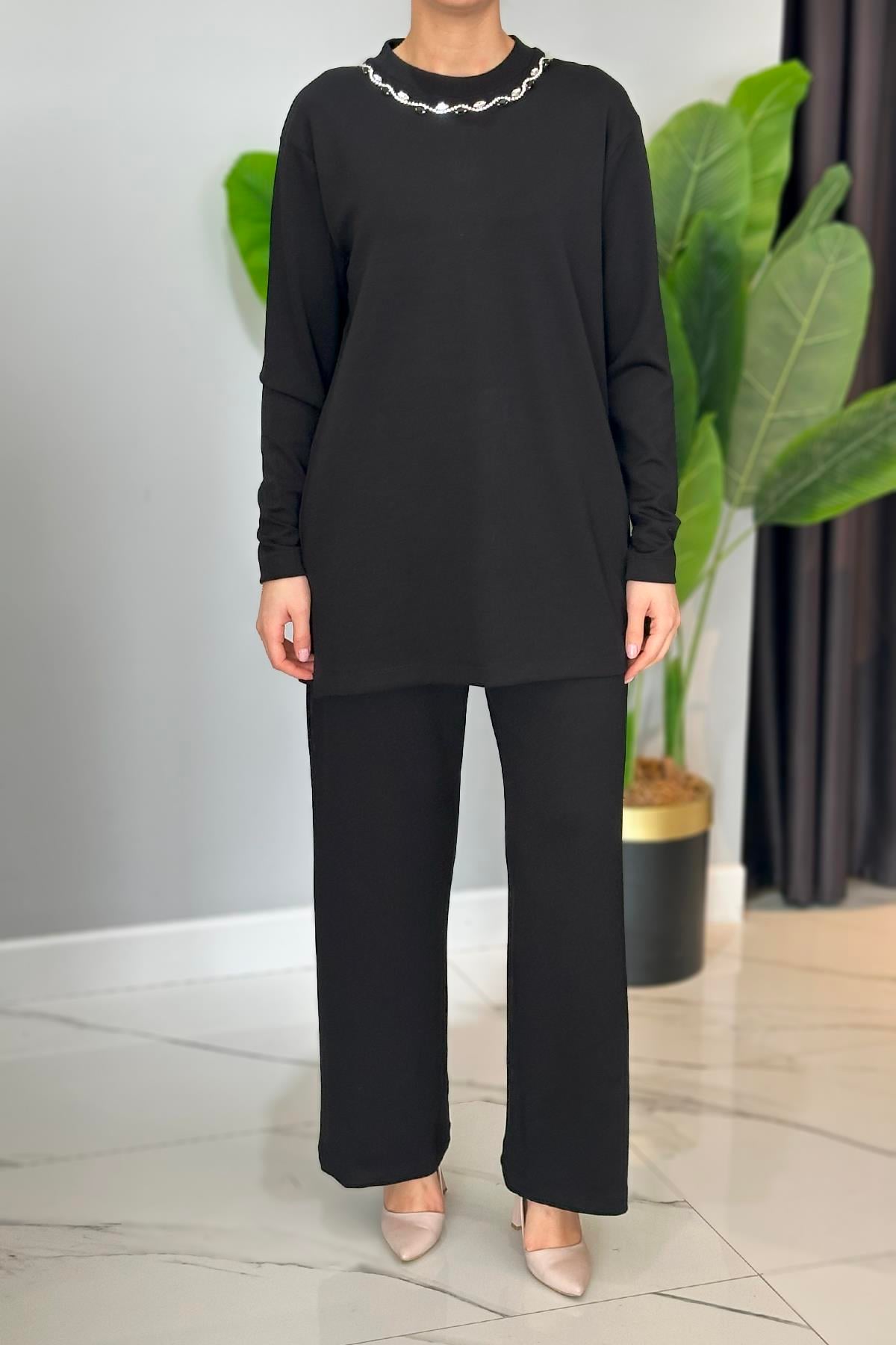 Missemramiss Roccıoso Cotton Takım 4735 Siyah