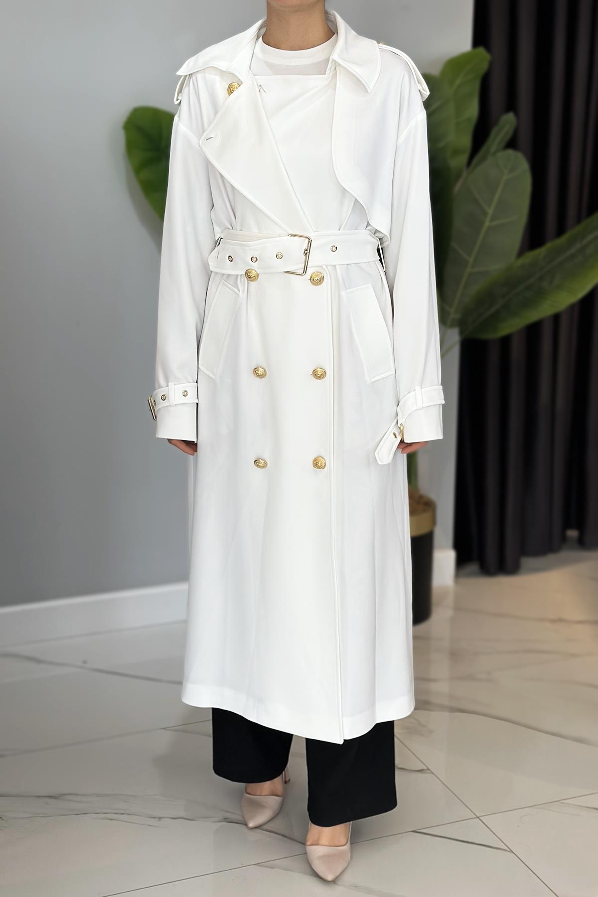 Missemramiss Rose Trençkot 4721 Ekru