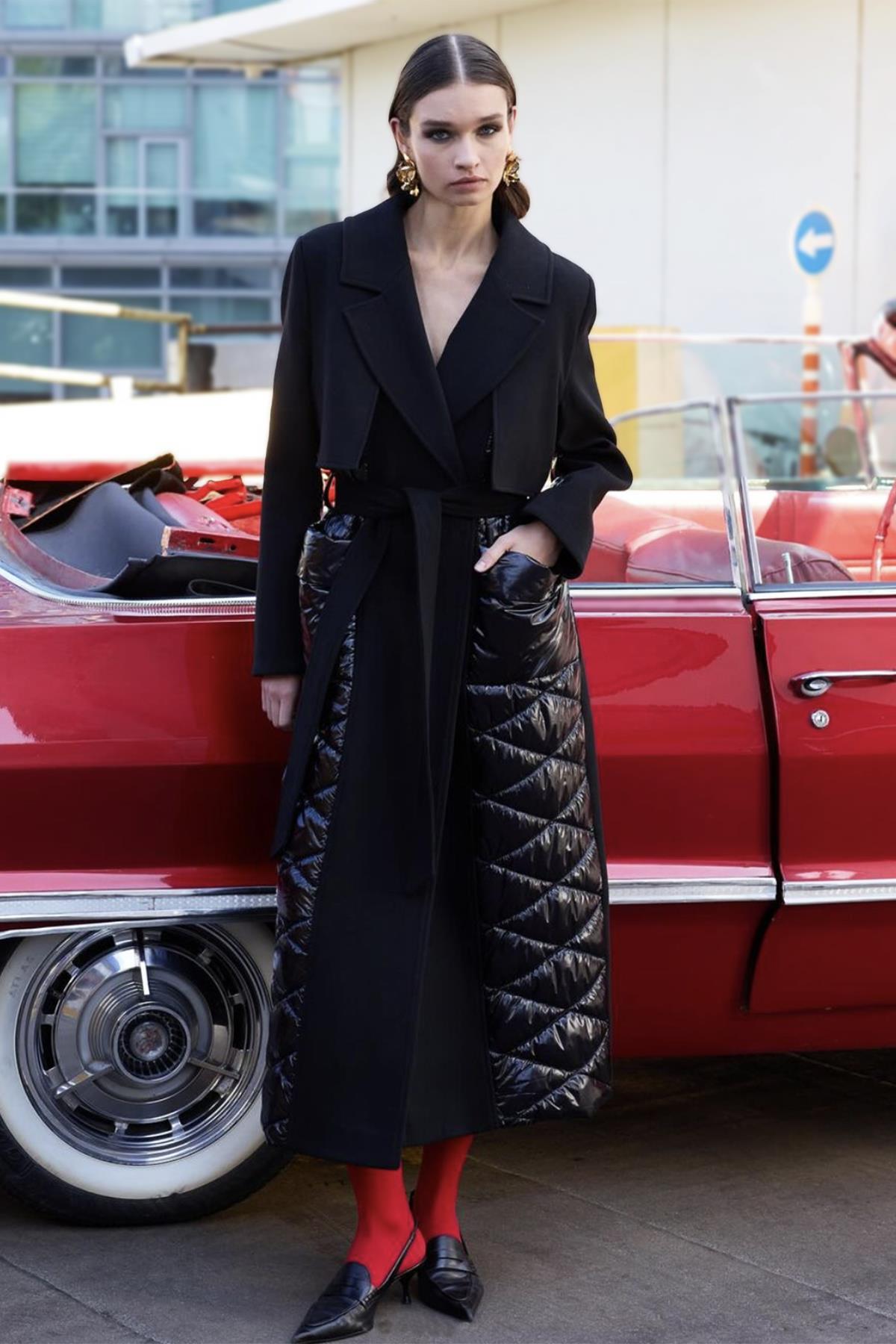 Missemramiss Speciale Cappotto Kaban 4560 Siyah