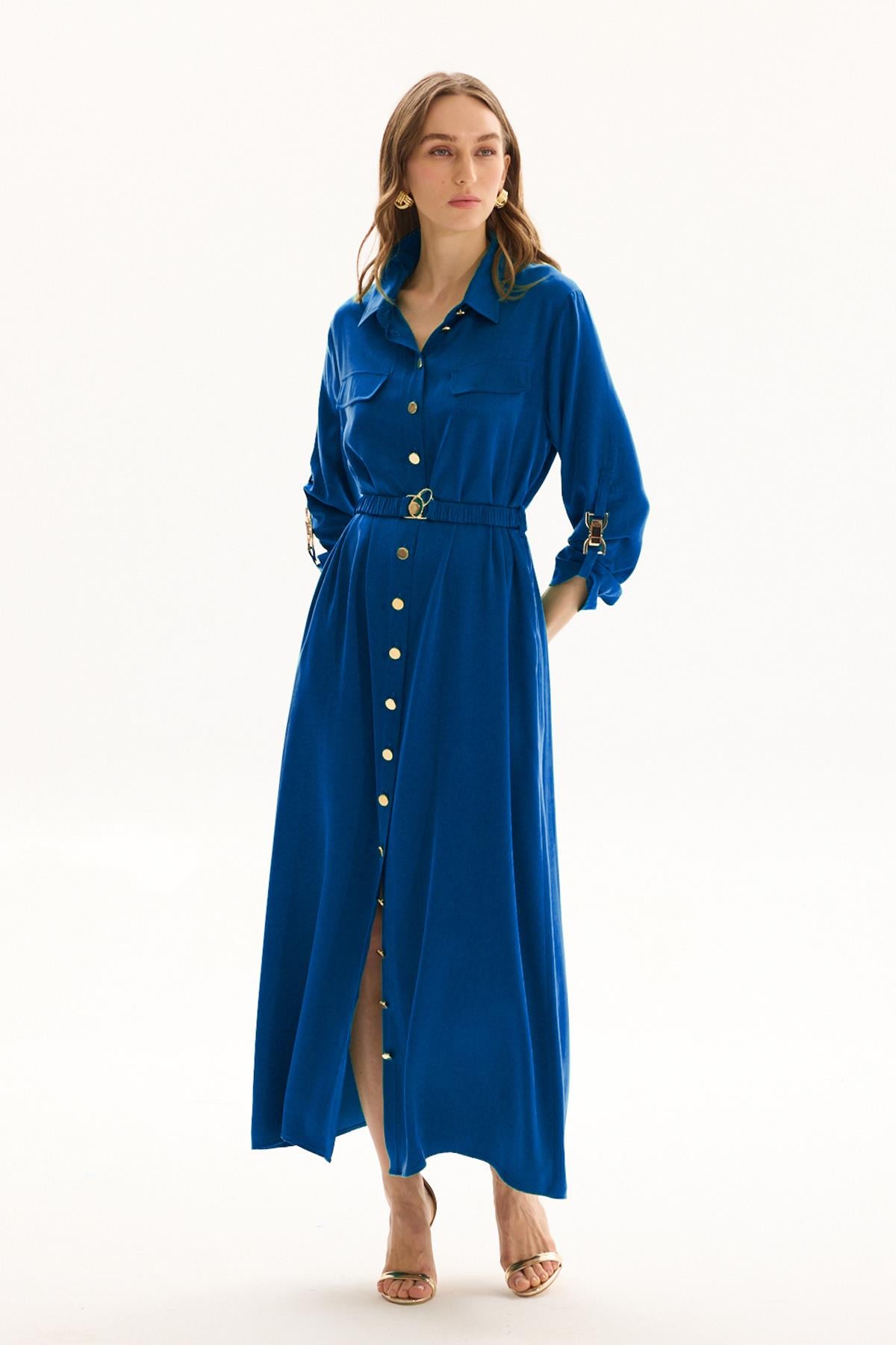 Missemramiss Speciale Seta Elbise 4819 Saks