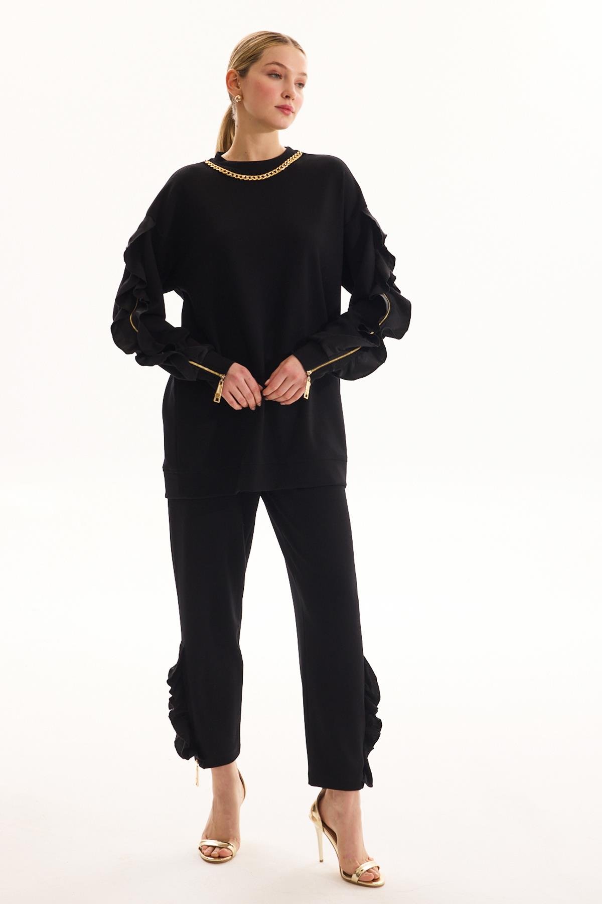 Missemramiss Stocco Takım 4756 Siyah