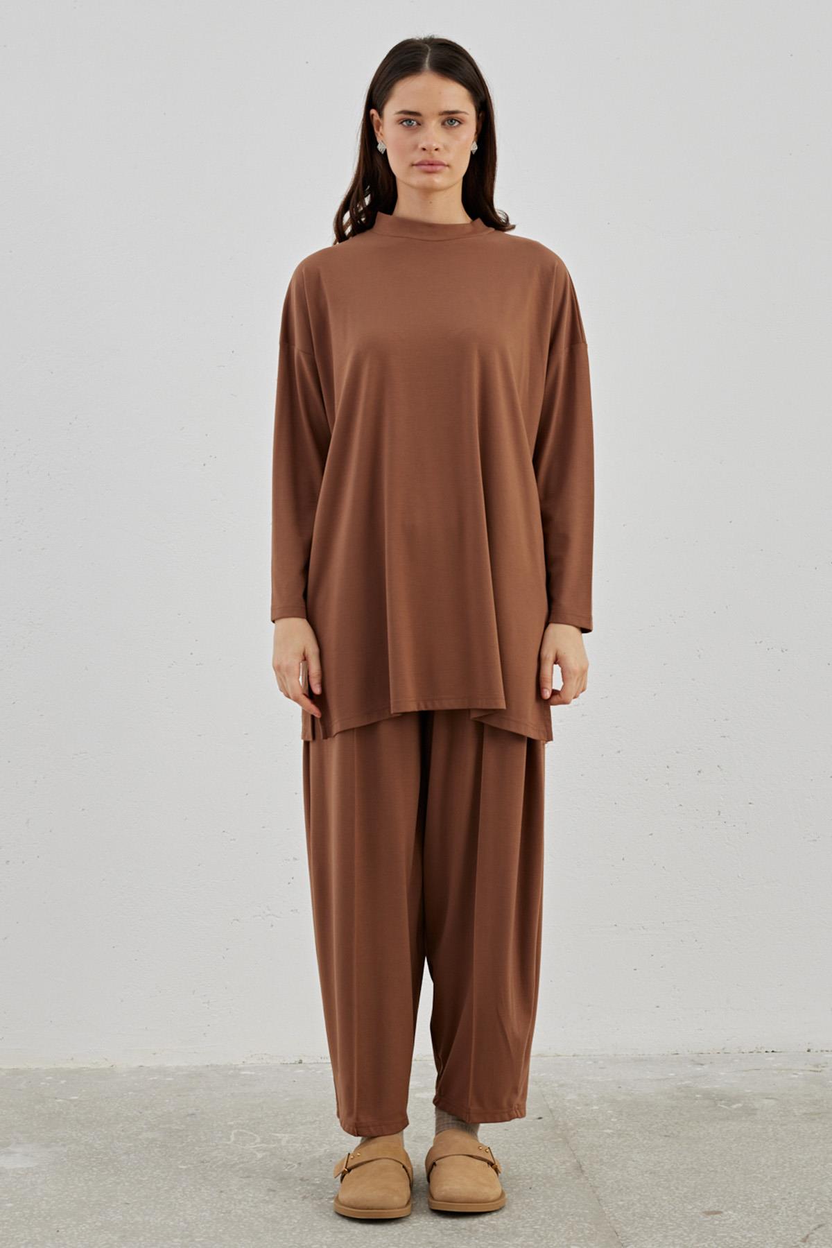 Modal Basıc Takım 749 Kahverengi