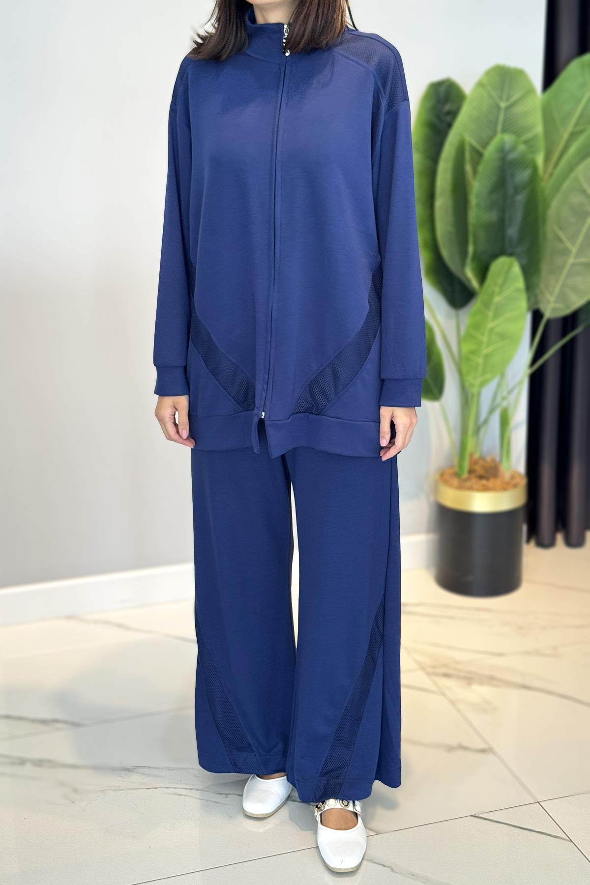 Modal File Detaylı Basic Takım 3080 Lacivert