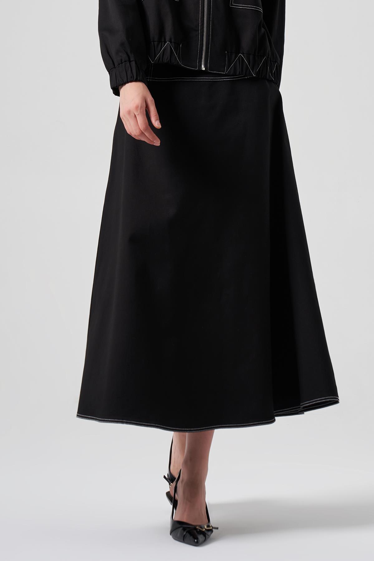 Nuss Çan Etek 8027 Siyah