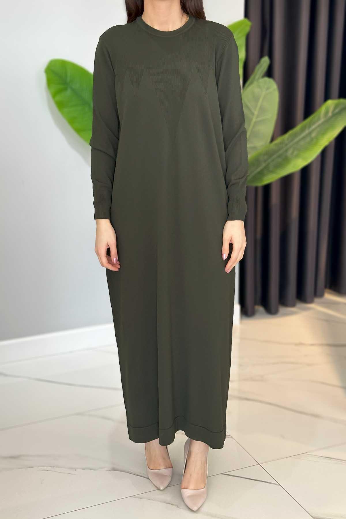 Nuss Elbise 1420 Acı Yeşil