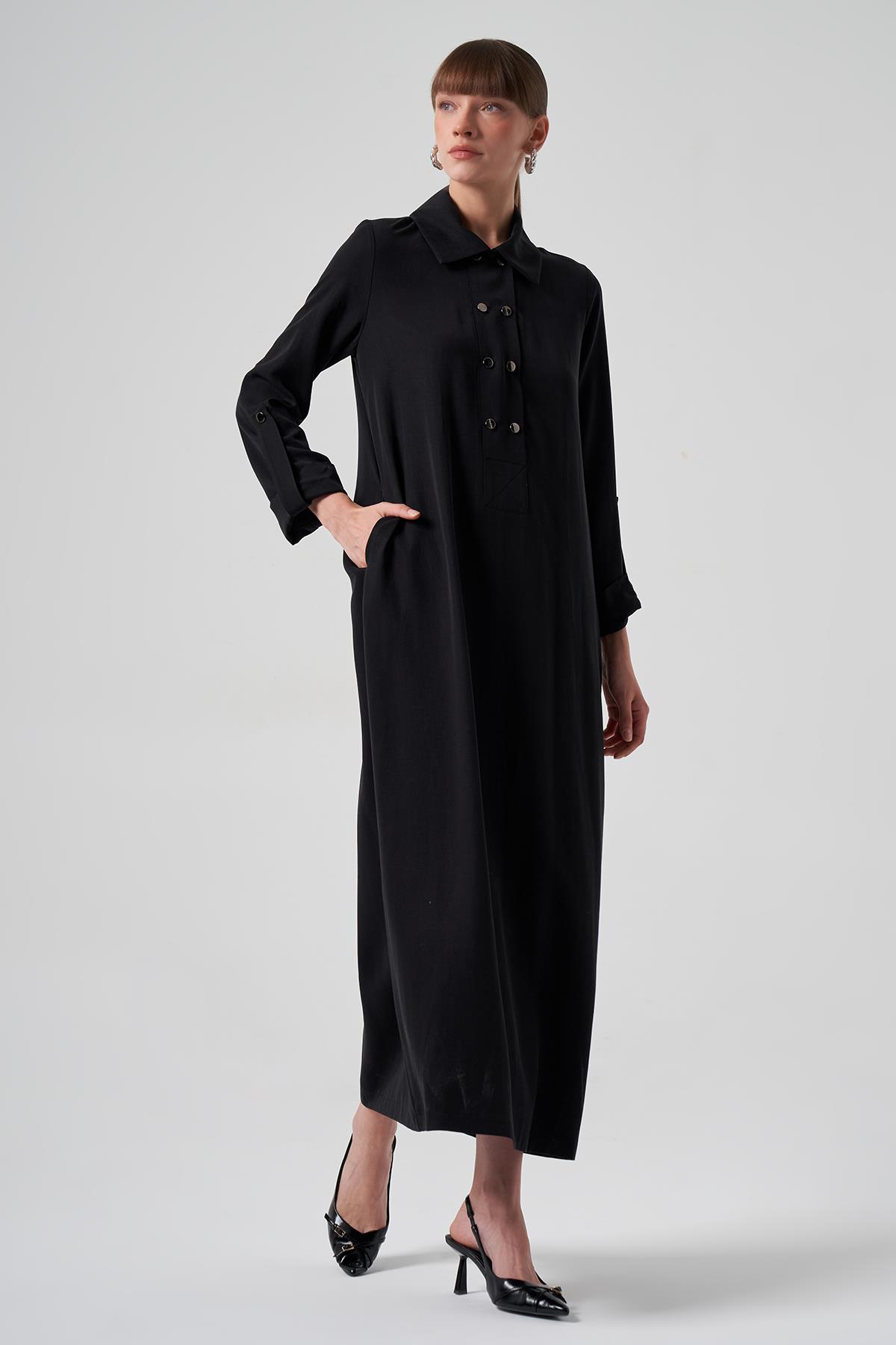 Nuss Elbise 2006 Siyah