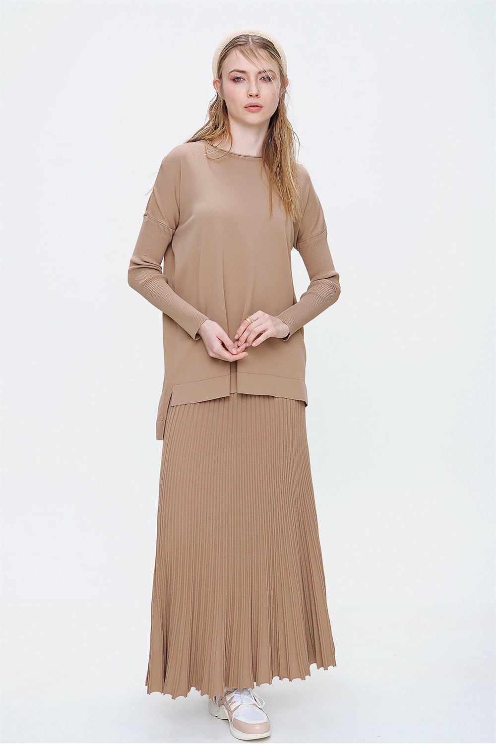 Nuss Merserize Standart Tunik NS-22Y-116TNK Mocha
