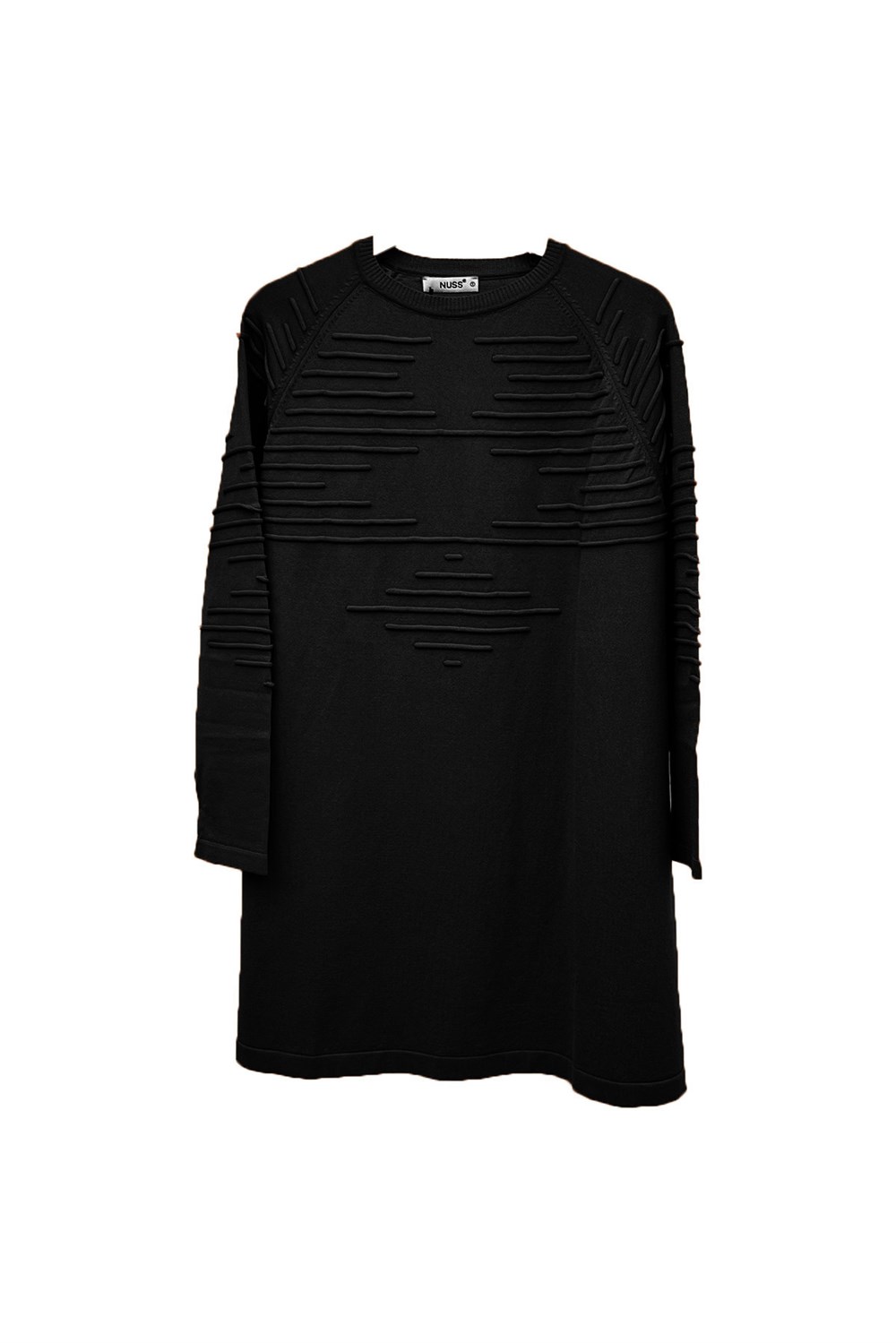 Nuss Merserize Standart Tunik NS-22Y-702TNK Siyah