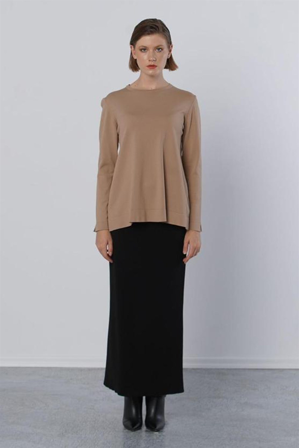 Nuss Merserize Standart Tunik NS-22Y-902TNK Camel