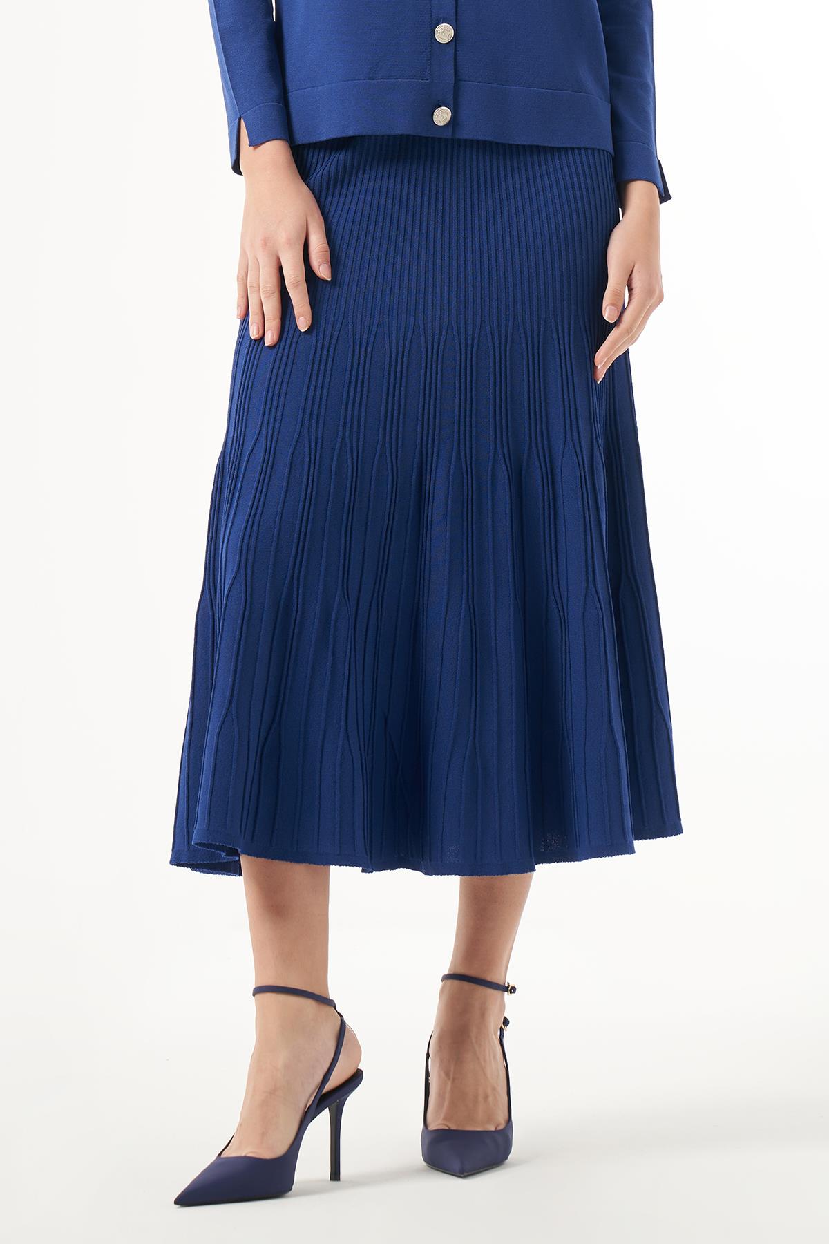 Nuss Merserize Triko Fitilli TEK Etek 1300 Saks