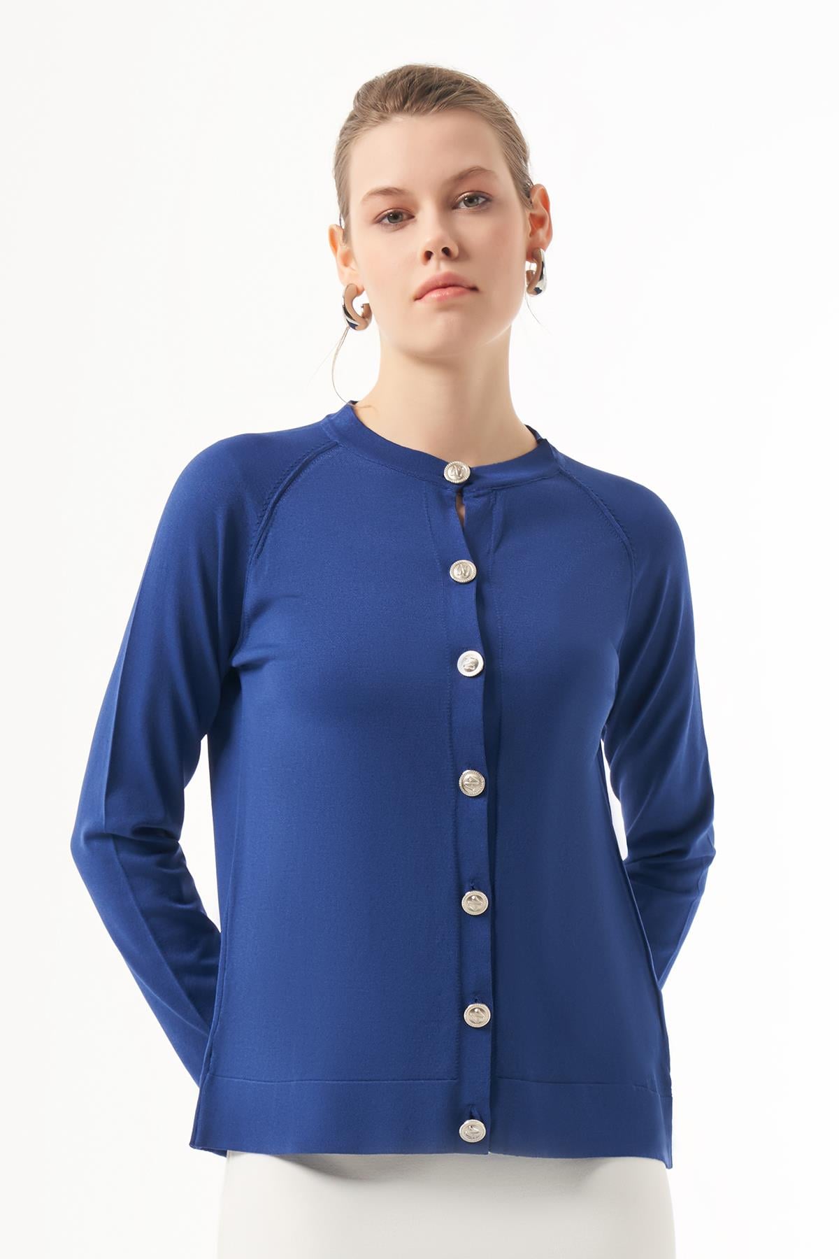 Nuss Merserize Triko Hırka 1300 Saks