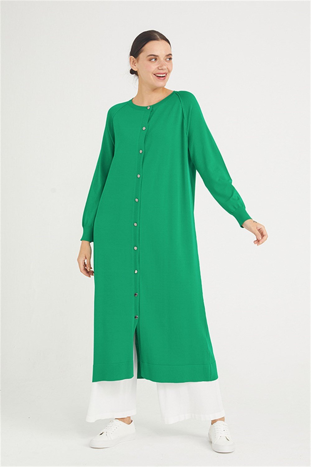 Nuss Merserize Triko Hırka NS-22K-512H Benetton