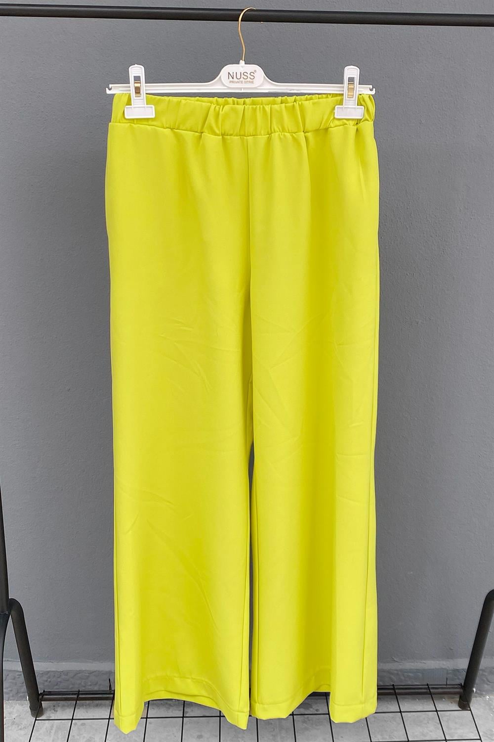 Nuss Pantolon 4003 Asit Sarı