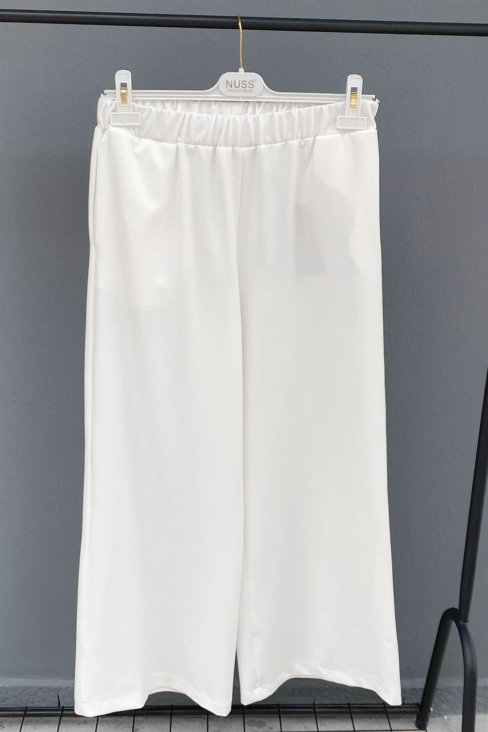 Nuss Pantolon 4003 Beyaz