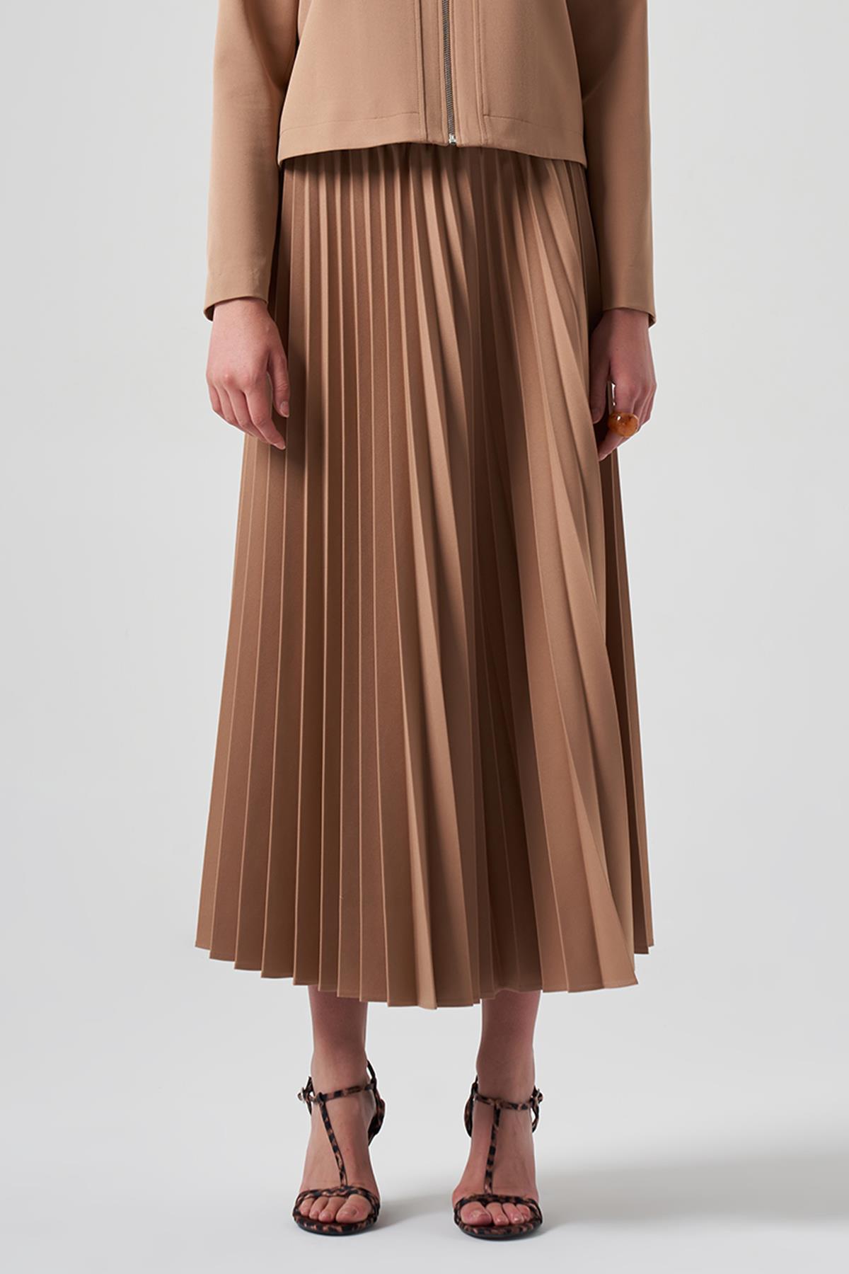 Nuss Piliseli Etek 8037 Camel