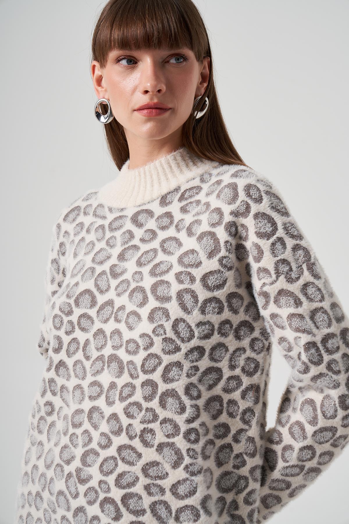 Nuss Triko Kazak Tunik 7004 Ekru