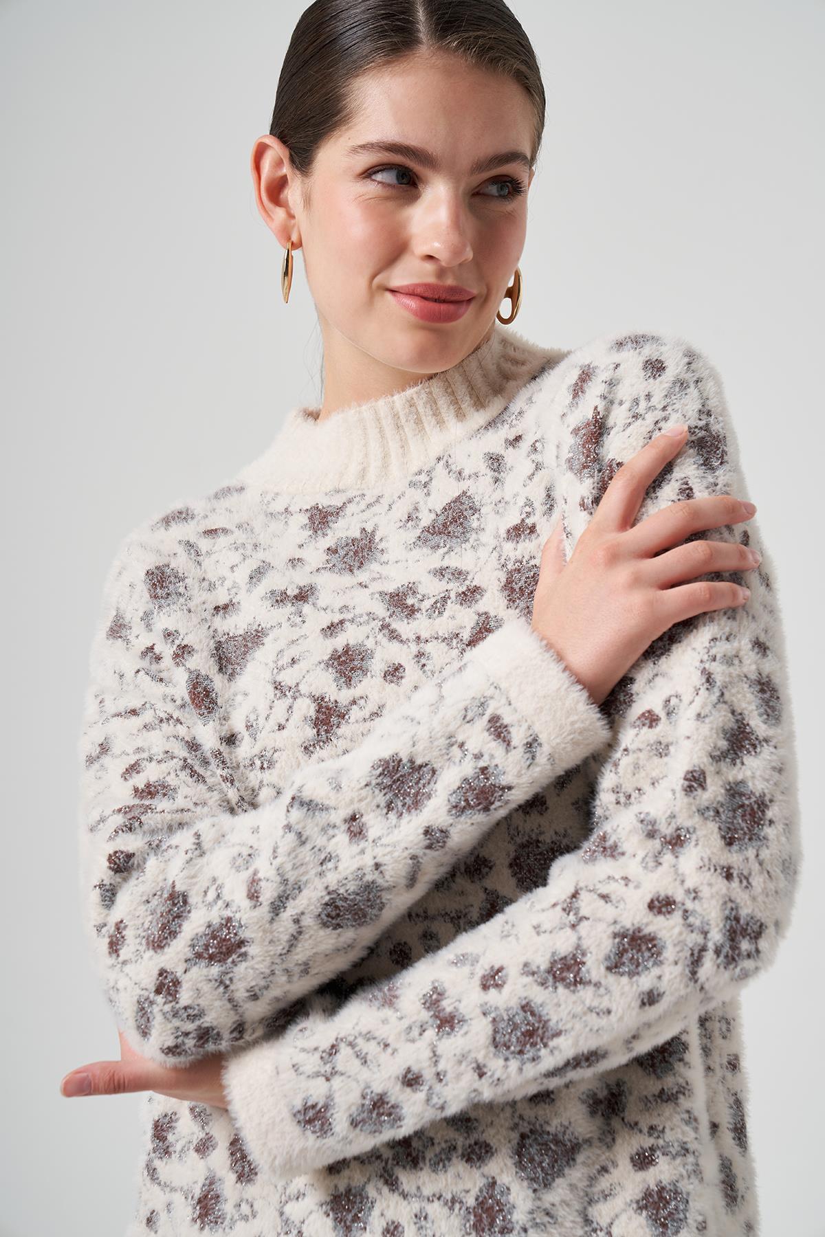 Nuss Triko Kazak Tunik 7006 Bej