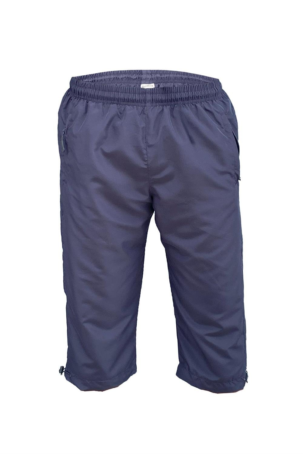 Remsa Erkek Havuz Deniz Uzun Kapri Şort Mayo RKS-01 Lacivert