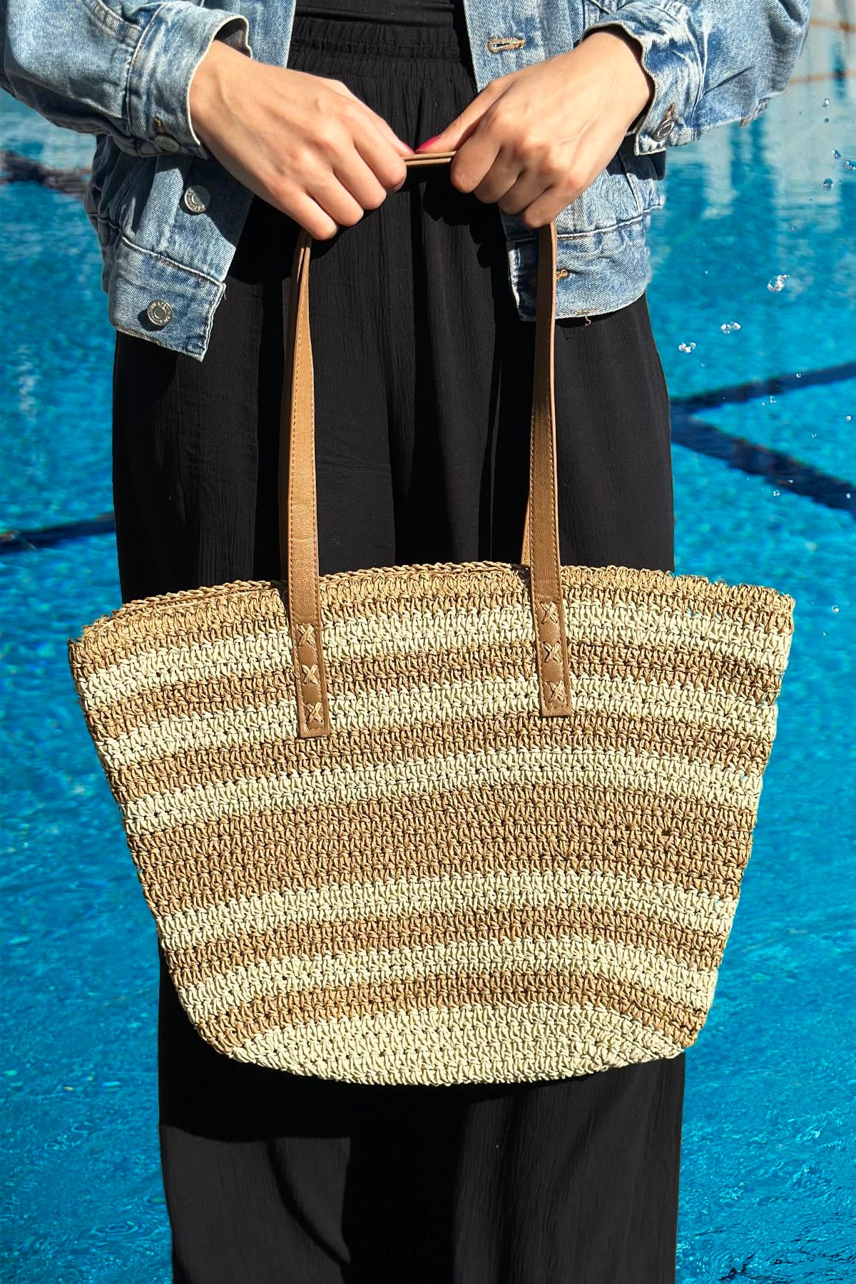 Remsa Hasır Çanta 015 Camel