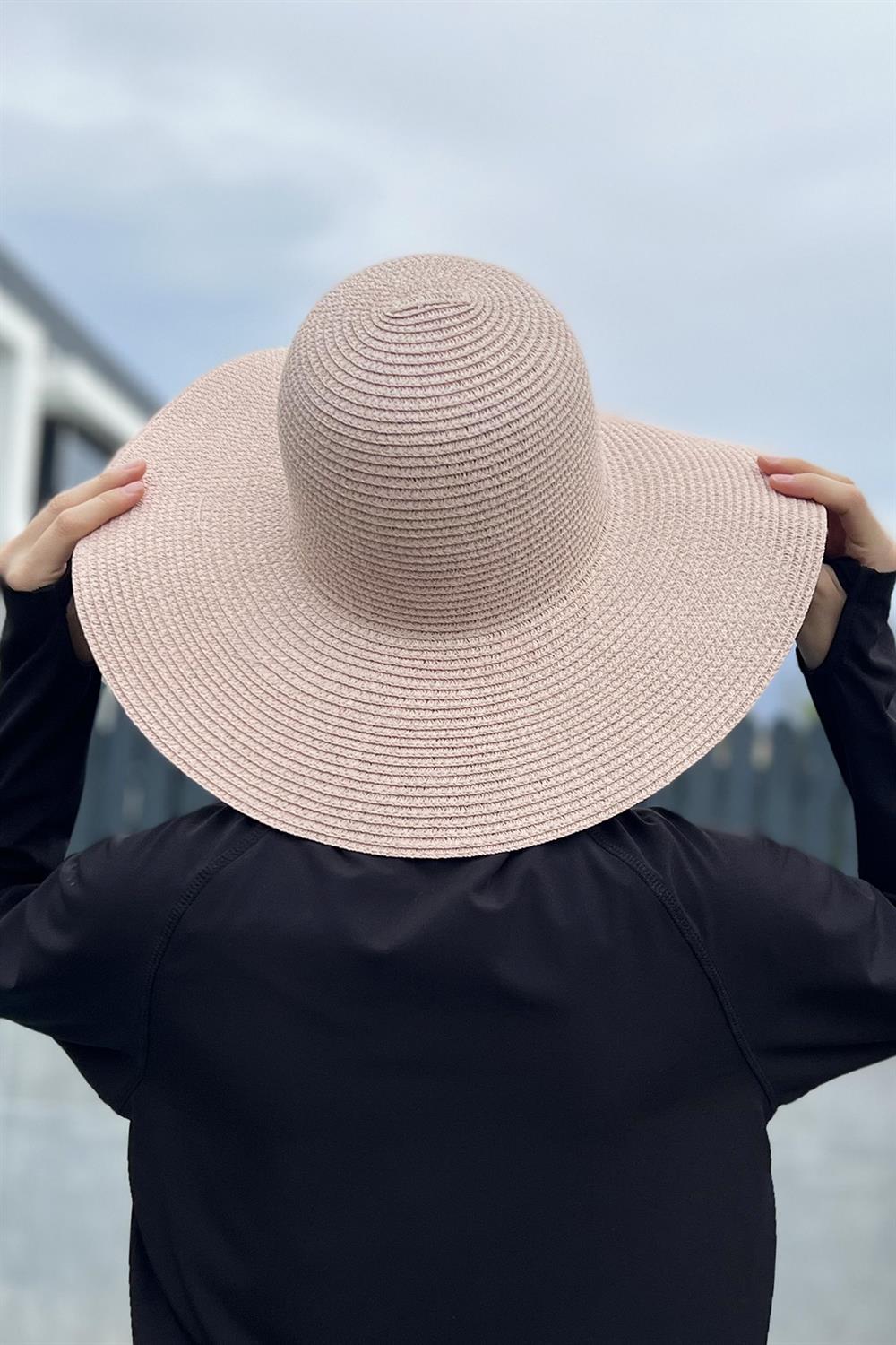 Remsa Mayo Hasır Şapka Pudra RŞ-34