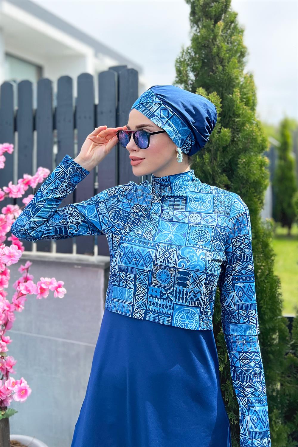 Remsa Mayo Likralı Tam Kapalı Mayo 4lü Set R068 Lamia