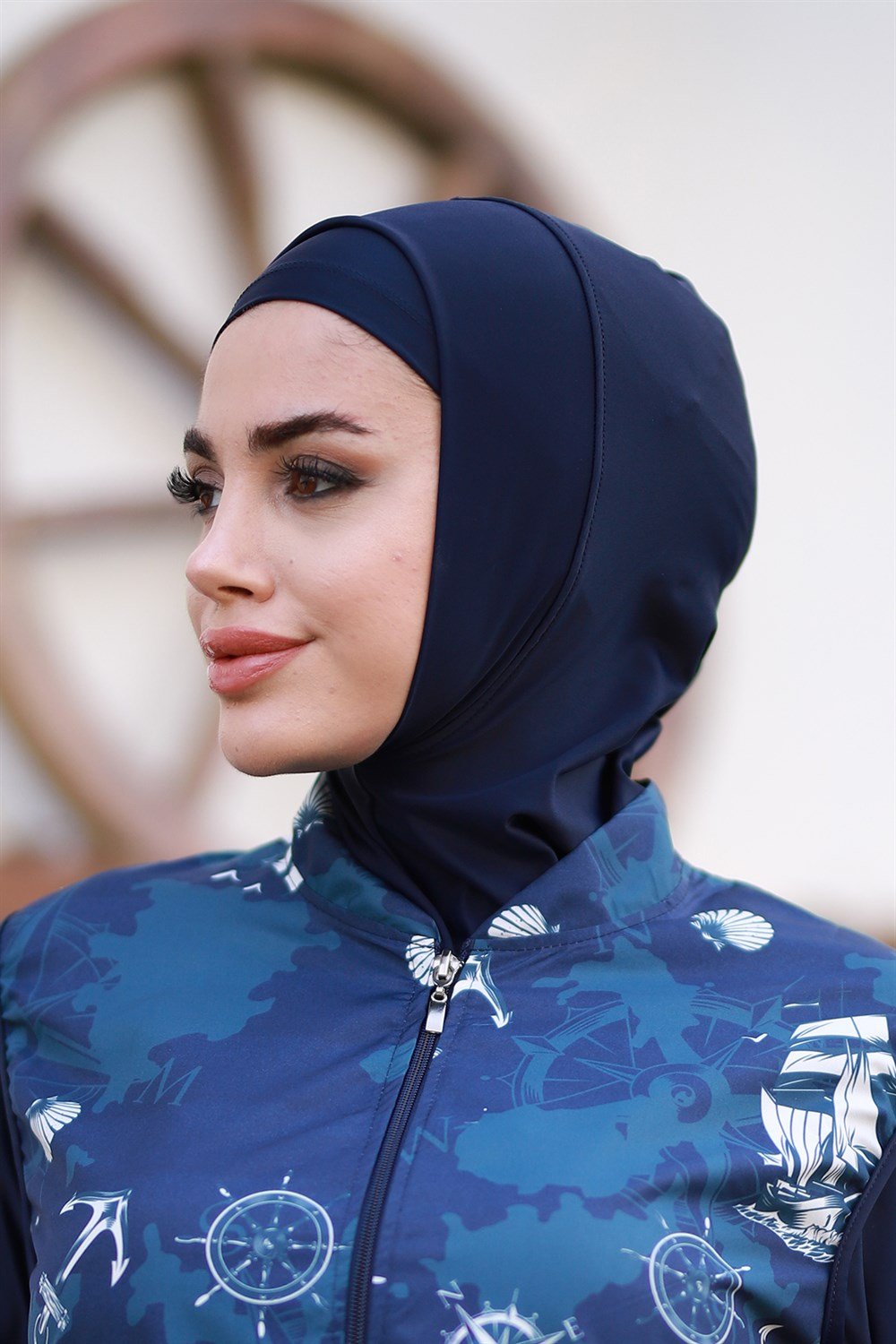 Remsa Mayo Yüzücü Eşarp Lacivert