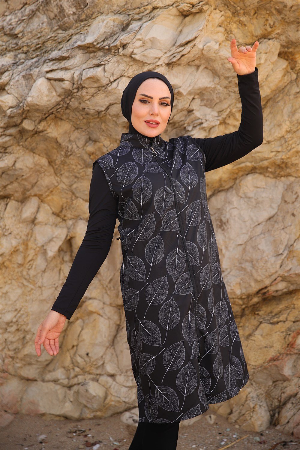 Remsa Tam Kapalı Tesettür Mayo R023 Elif